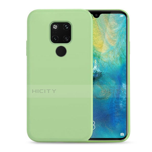 Custodia Silicone Ultra Sottile Morbida 360 Gradi Cover C07 per Huawei Mate 20 Verde