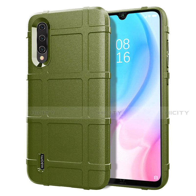 Custodia Silicone Ultra Sottile Morbida 360 Gradi Cover C07 per Xiaomi Mi A3 Verde