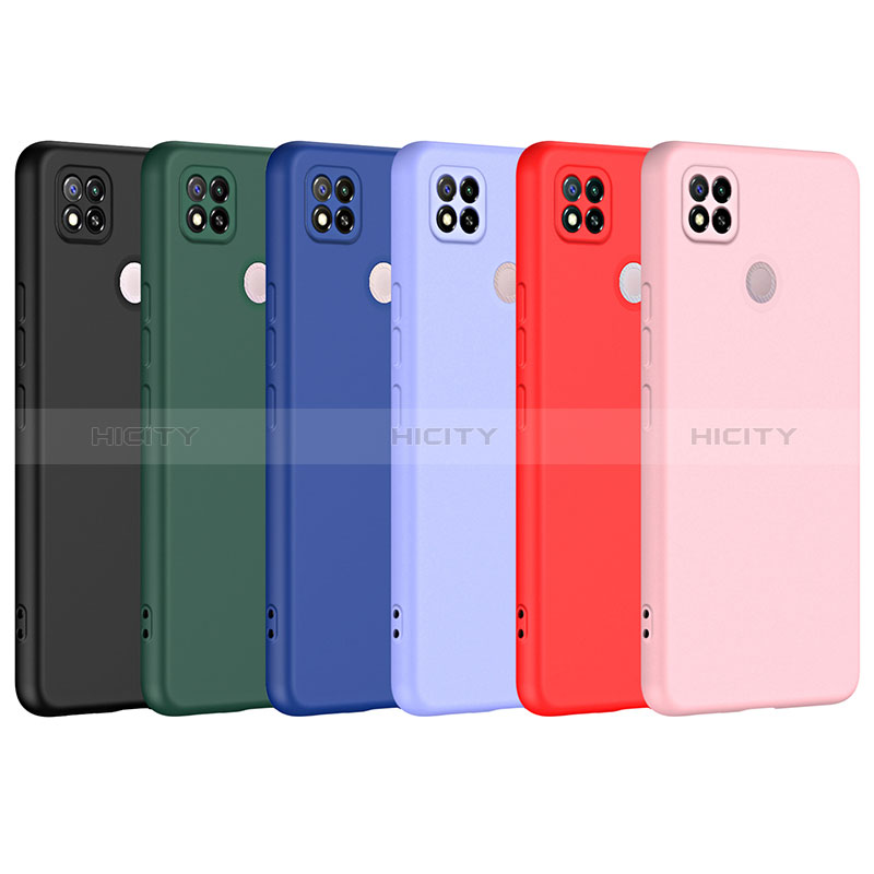 Custodia Silicone Ultra Sottile Morbida 360 Gradi Cover H01P per Xiaomi Redmi 9 Activ