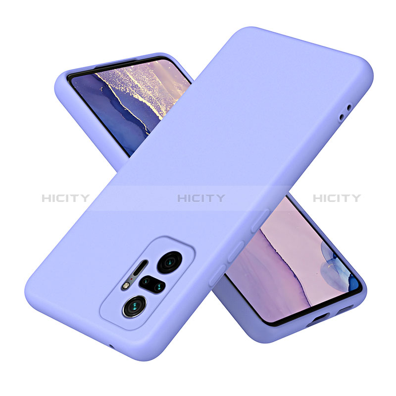 Custodia Silicone Ultra Sottile Morbida 360 Gradi Cover H01P per Xiaomi Redmi Note 10 Pro 4G