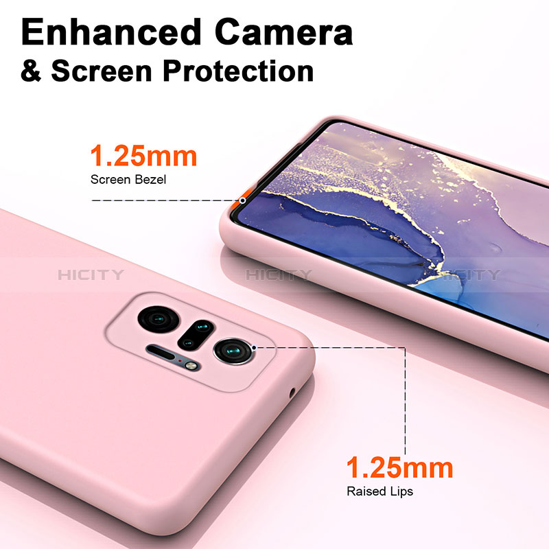 Custodia Silicone Ultra Sottile Morbida 360 Gradi Cover H01P per Xiaomi Redmi Note 10 Pro Max