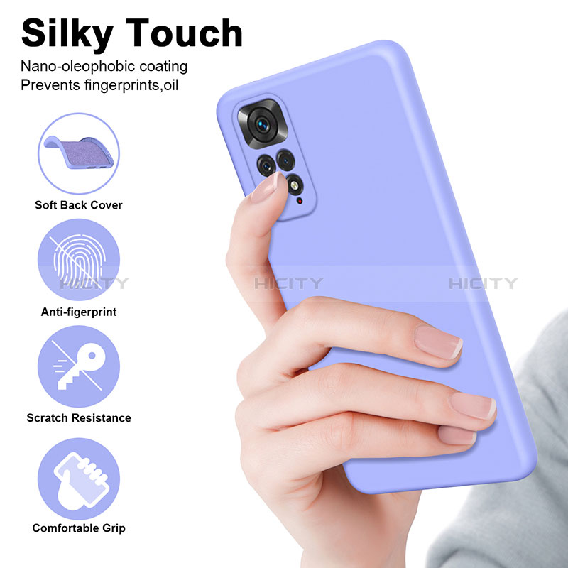 Custodia Silicone Ultra Sottile Morbida 360 Gradi Cover H01P per Xiaomi Redmi Note 11 Pro 4G