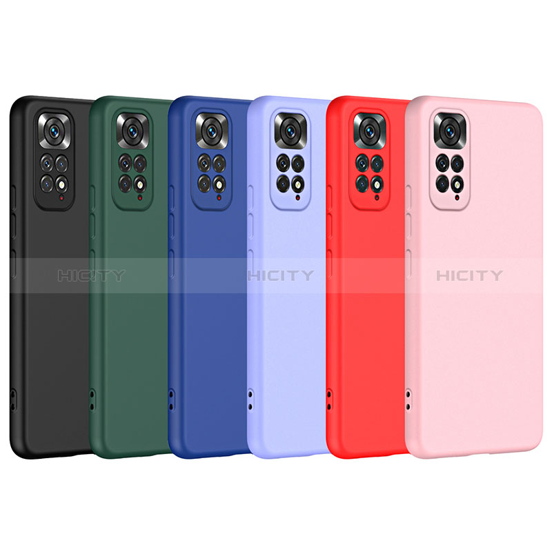 Custodia Silicone Ultra Sottile Morbida 360 Gradi Cover H01P per Xiaomi Redmi Note 11 Pro 4G