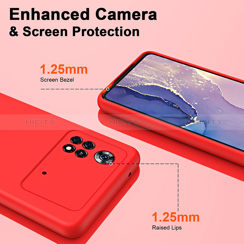 Custodia Silicone Ultra Sottile Morbida 360 Gradi Cover H01P per Xiaomi Redmi Note 11E Pro 5G