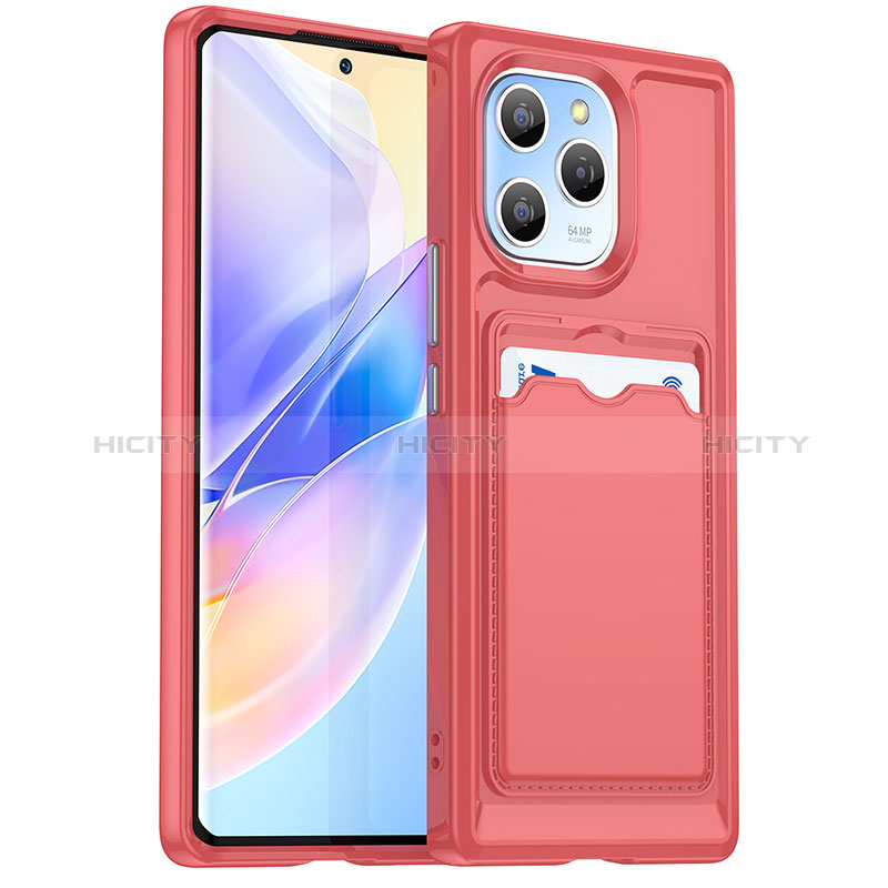 Custodia Silicone Ultra Sottile Morbida 360 Gradi Cover HD1 per Huawei Honor 60 SE 5G