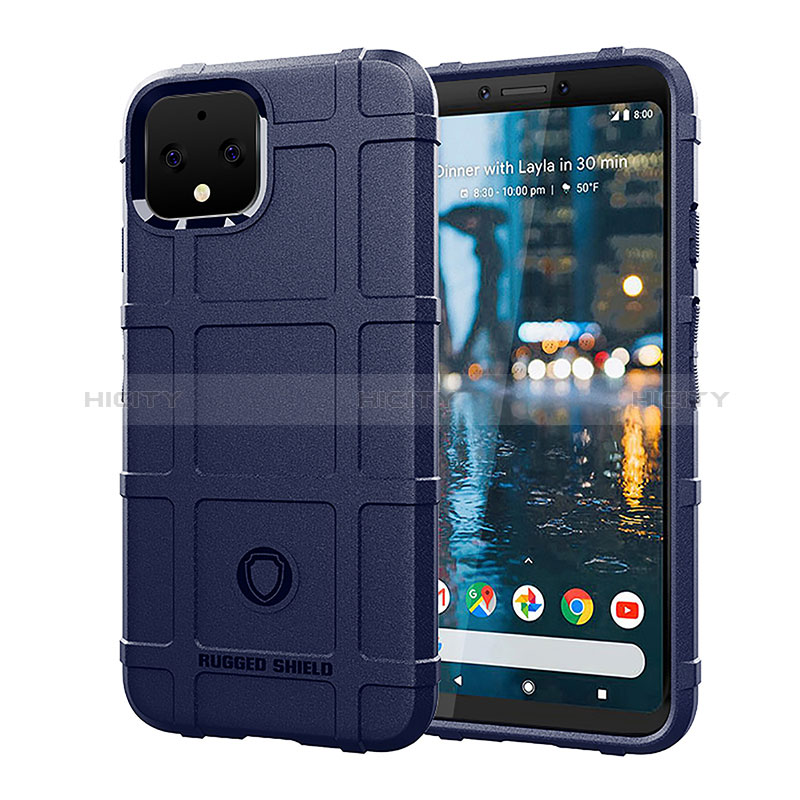 Custodia Silicone Ultra Sottile Morbida 360 Gradi Cover J01S per Google Pixel 4