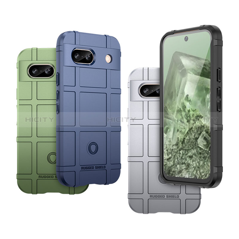 Custodia Silicone Ultra Sottile Morbida 360 Gradi Cover J01S per Google Pixel 8a 5G