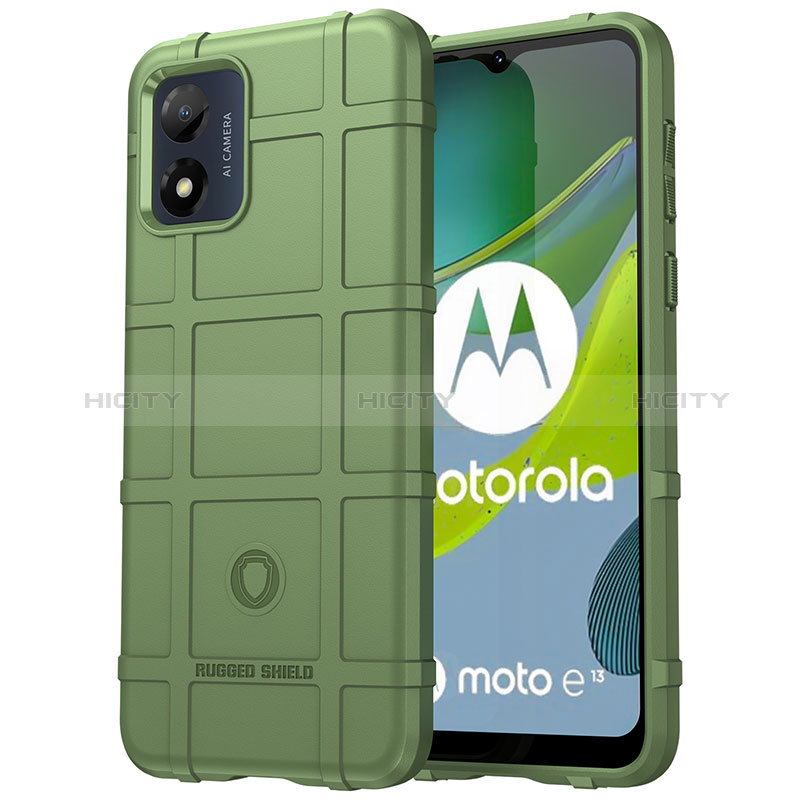 Custodia Silicone Ultra Sottile Morbida 360 Gradi Cover J01S per Motorola Moto E13