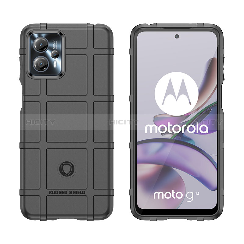 Custodia Silicone Ultra Sottile Morbida 360 Gradi Cover J01S per Motorola Moto G13