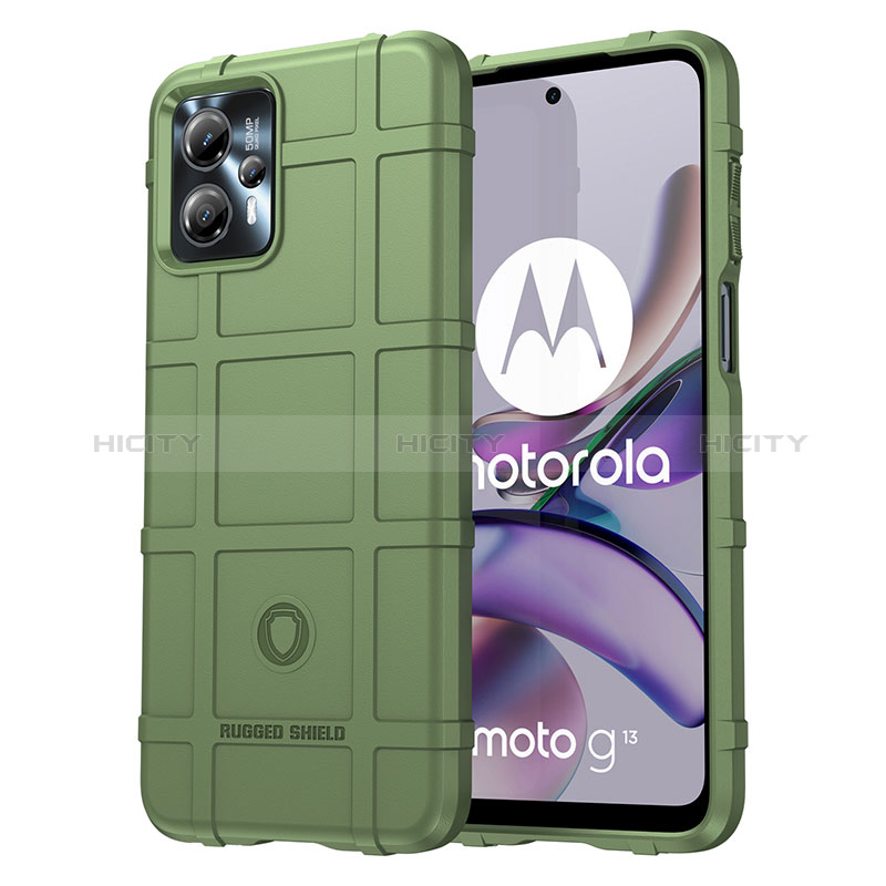 Custodia Silicone Ultra Sottile Morbida 360 Gradi Cover J01S per Motorola Moto G23