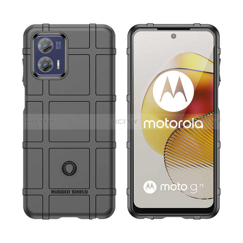 Custodia Silicone Ultra Sottile Morbida 360 Gradi Cover J01S per Motorola Moto G73 5G