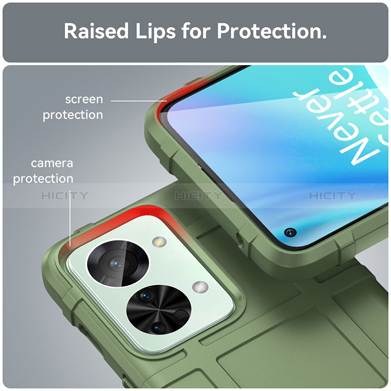 Custodia Silicone Ultra Sottile Morbida 360 Gradi Cover J01S per OnePlus Nord 2T 5G