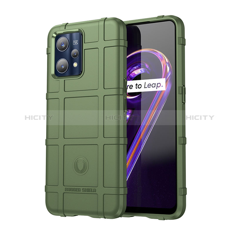 Custodia Silicone Ultra Sottile Morbida 360 Gradi Cover J01S per Realme 9 Pro+ Plus 5G Verde