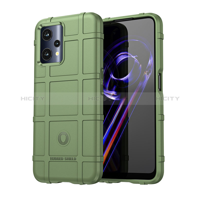 Custodia Silicone Ultra Sottile Morbida 360 Gradi Cover J01S per Realme Q5 5G Verde