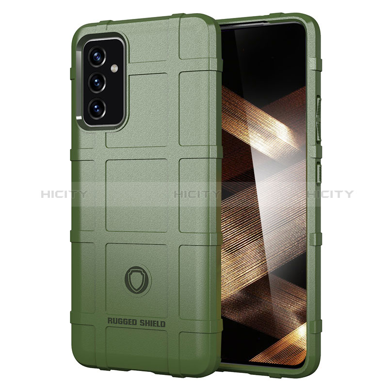 Custodia Silicone Ultra Sottile Morbida 360 Gradi Cover J01S per Samsung Galaxy A15 5G Verde