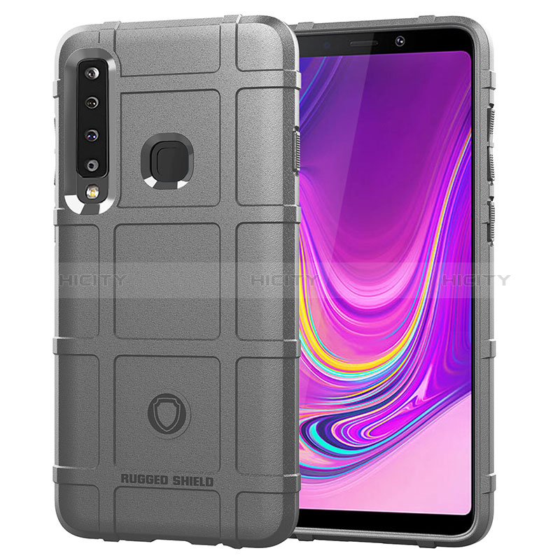 Custodia Silicone Ultra Sottile Morbida 360 Gradi Cover J01S per Samsung Galaxy A9 Star Pro Grigio