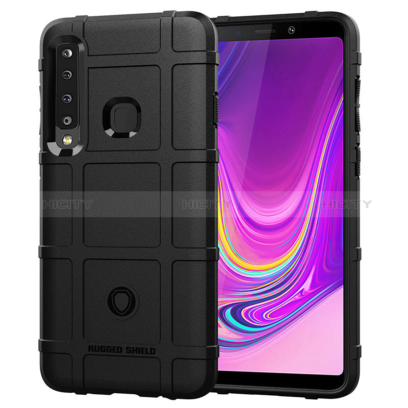 Custodia Silicone Ultra Sottile Morbida 360 Gradi Cover J01S per Samsung Galaxy A9 Star Pro Nero