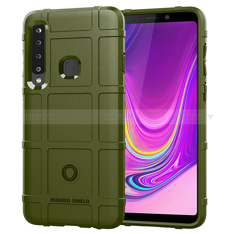 Custodia Silicone Ultra Sottile Morbida 360 Gradi Cover J01S per Samsung Galaxy A9s Verde