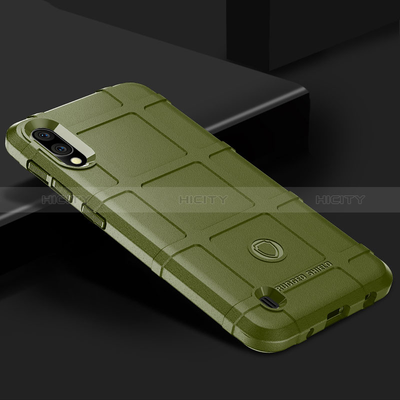 Custodia Silicone Ultra Sottile Morbida 360 Gradi Cover J01S per Samsung Galaxy M10 Verde