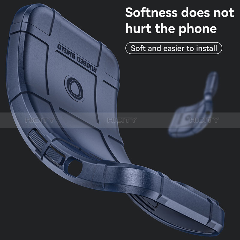Custodia Silicone Ultra Sottile Morbida 360 Gradi Cover J01S per Sony Xperia 1 IV SO-51C
