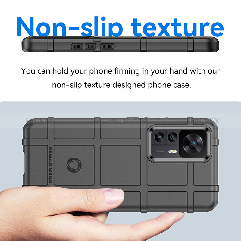 Custodia Silicone Ultra Sottile Morbida 360 Gradi Cover J01S per Xiaomi Mi 12T 5G