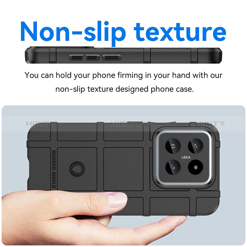 Custodia Silicone Ultra Sottile Morbida 360 Gradi Cover J01S per Xiaomi Mi 14 5G