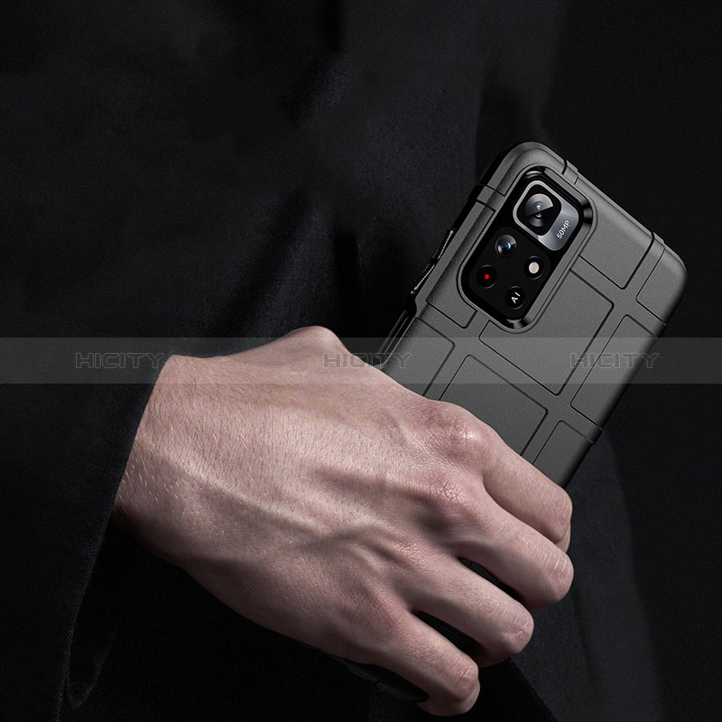 Custodia Silicone Ultra Sottile Morbida 360 Gradi Cover J01S per Xiaomi Poco M4 Pro 5G