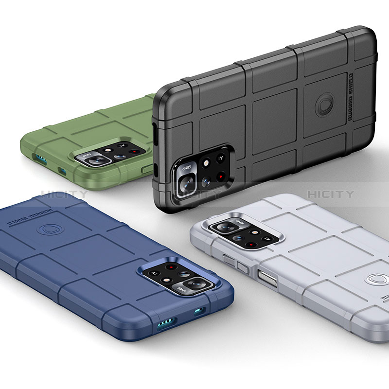 Custodia Silicone Ultra Sottile Morbida 360 Gradi Cover J01S per Xiaomi Poco M4 Pro 5G