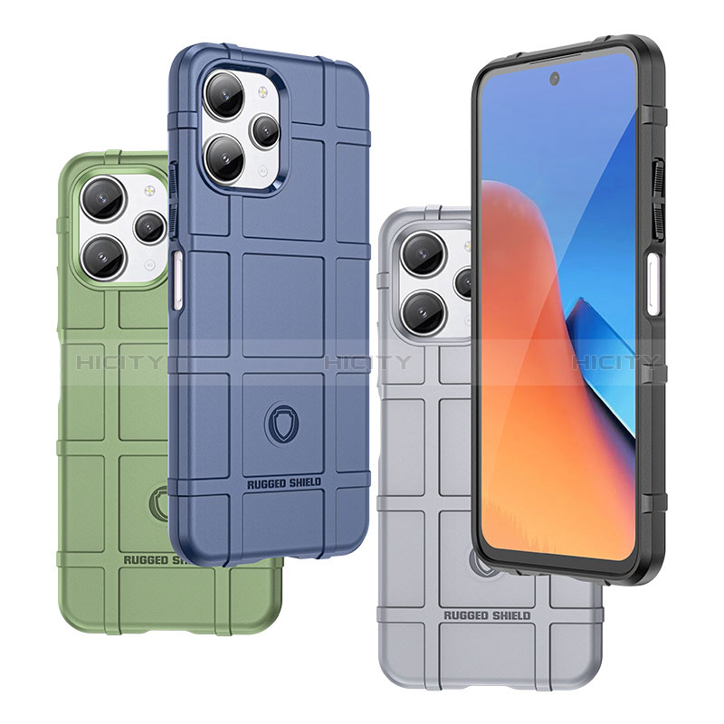 Custodia Silicone Ultra Sottile Morbida 360 Gradi Cover J01S per Xiaomi Poco M6 Pro 5G