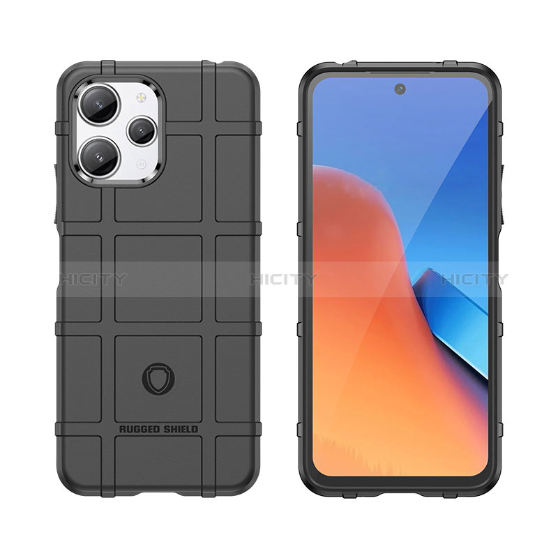 Custodia Silicone Ultra Sottile Morbida 360 Gradi Cover J01S per Xiaomi Poco M6 Pro 5G