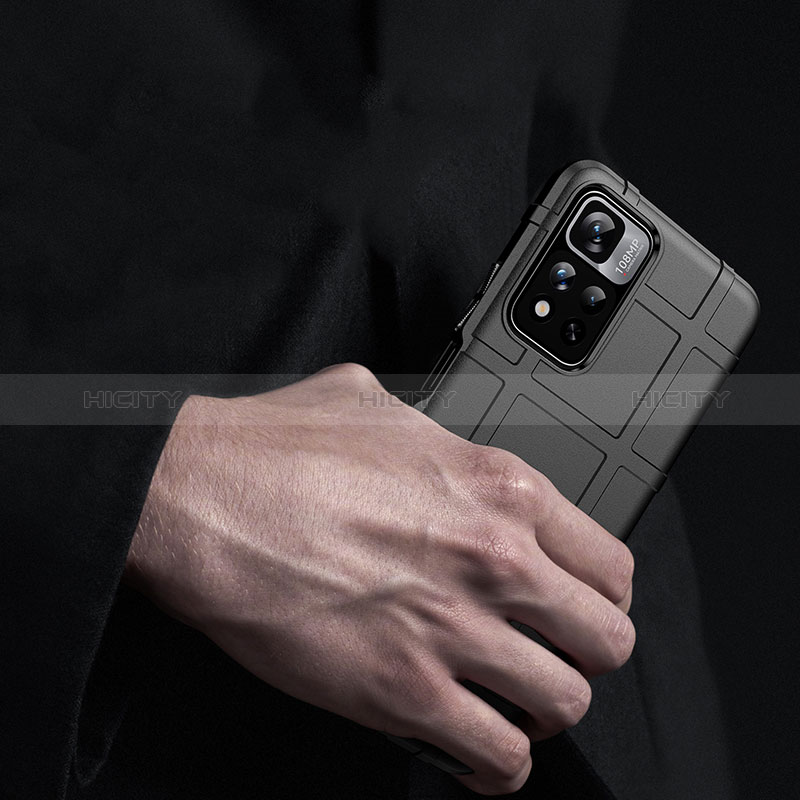 Custodia Silicone Ultra Sottile Morbida 360 Gradi Cover J01S per Xiaomi Poco X4 NFC