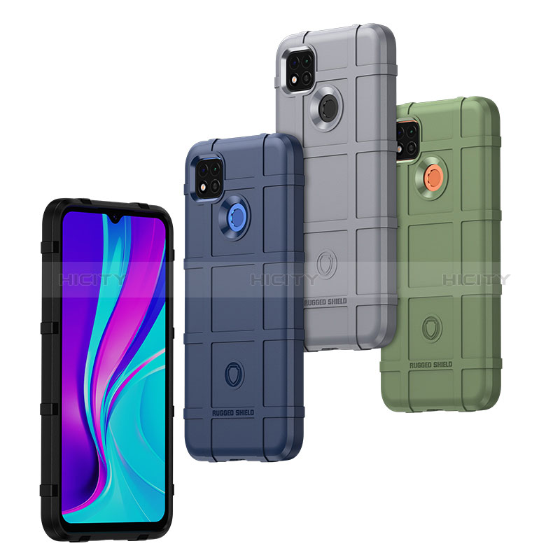 Custodia Silicone Ultra Sottile Morbida 360 Gradi Cover J01S per Xiaomi Redmi 9 Activ