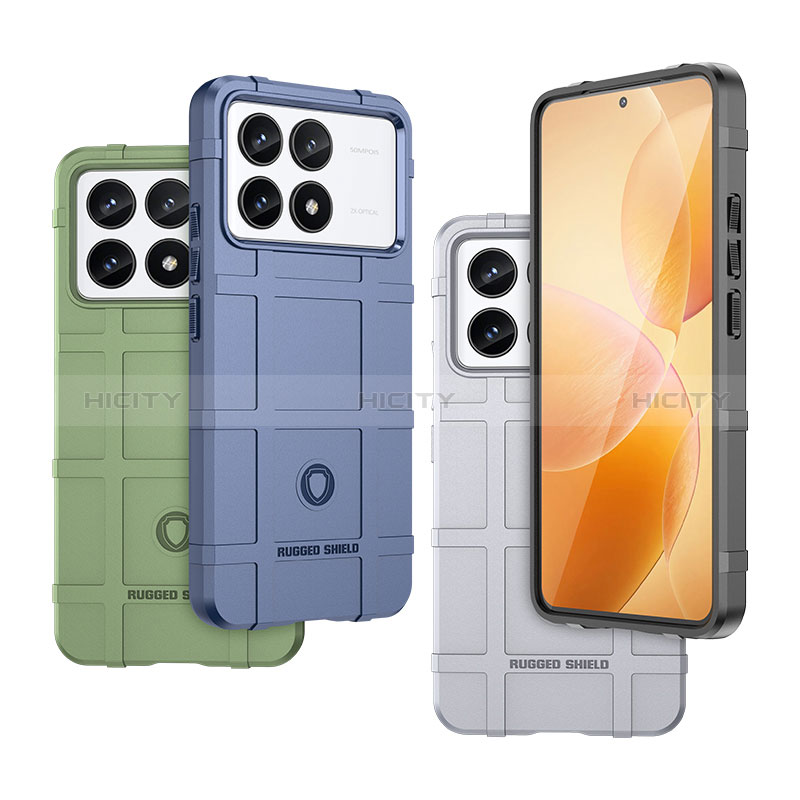 Custodia Silicone Ultra Sottile Morbida 360 Gradi Cover J01S per Xiaomi Redmi K70 Pro 5G