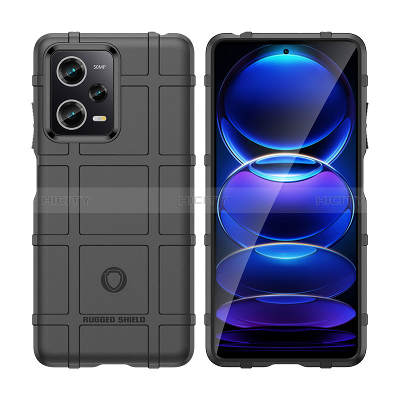 Custodia Silicone Ultra Sottile Morbida 360 Gradi Cover J01S per Xiaomi Redmi Note 12 Pro 5G