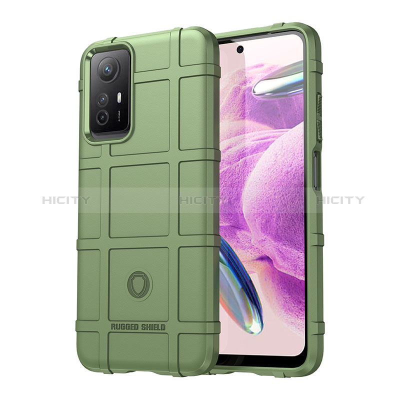 Custodia Silicone Ultra Sottile Morbida 360 Gradi Cover J01S per Xiaomi Redmi Note 12S Verde