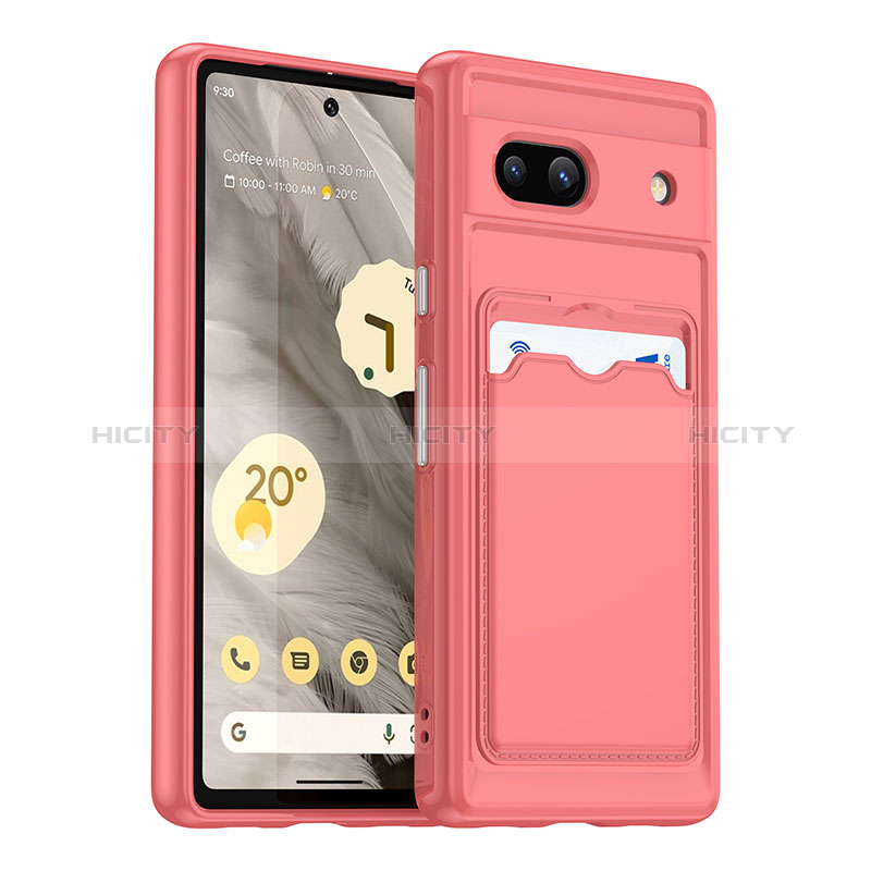 Custodia Silicone Ultra Sottile Morbida 360 Gradi Cover J02S per Google Pixel 7a 5G