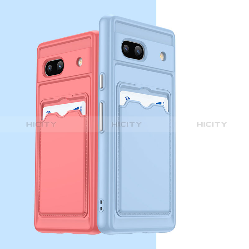 Custodia Silicone Ultra Sottile Morbida 360 Gradi Cover J02S per Google Pixel 7a 5G