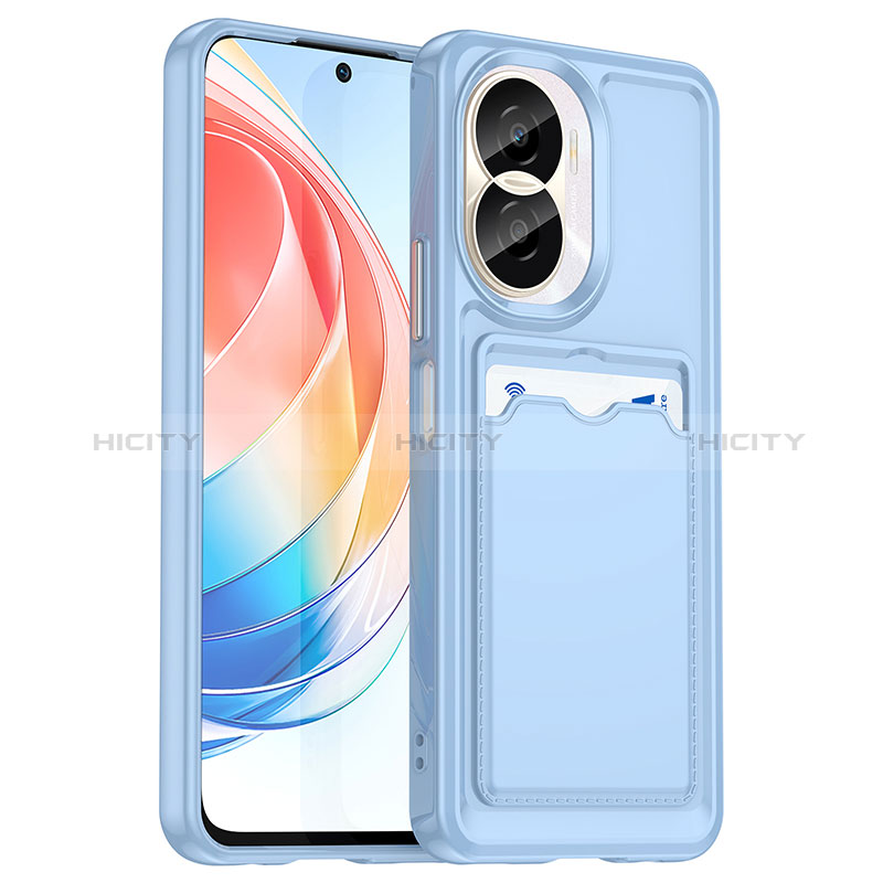 Custodia Silicone Ultra Sottile Morbida 360 Gradi Cover J02S per Huawei Honor X40i 5G