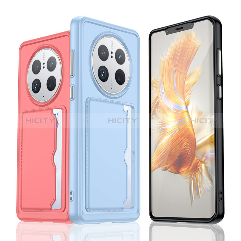 Custodia Silicone Ultra Sottile Morbida 360 Gradi Cover J02S per Huawei Mate 50 Pro