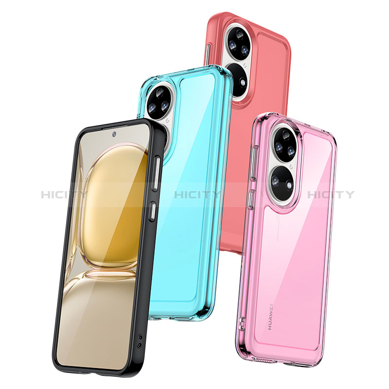 Custodia Silicone Ultra Sottile Morbida 360 Gradi Cover J02S per Huawei P50