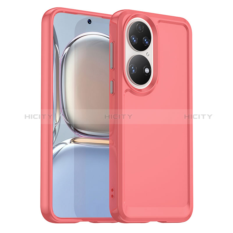 Custodia Silicone Ultra Sottile Morbida 360 Gradi Cover J02S per Huawei P50