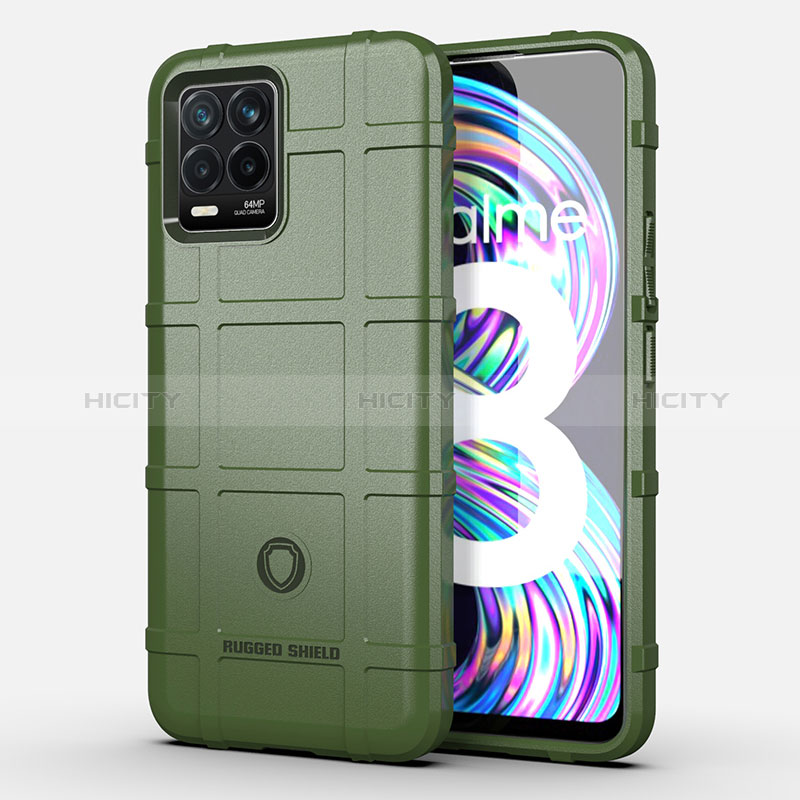 Custodia Silicone Ultra Sottile Morbida 360 Gradi Cover J02S per Realme 8 Pro Verde