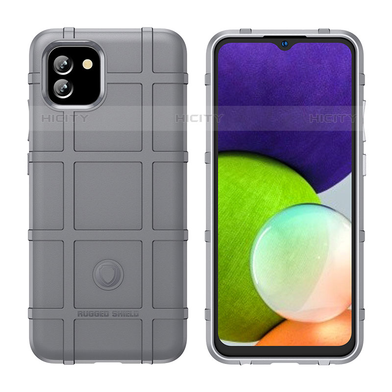 Custodia Silicone Ultra Sottile Morbida 360 Gradi Cover J02S per Samsung Galaxy A03