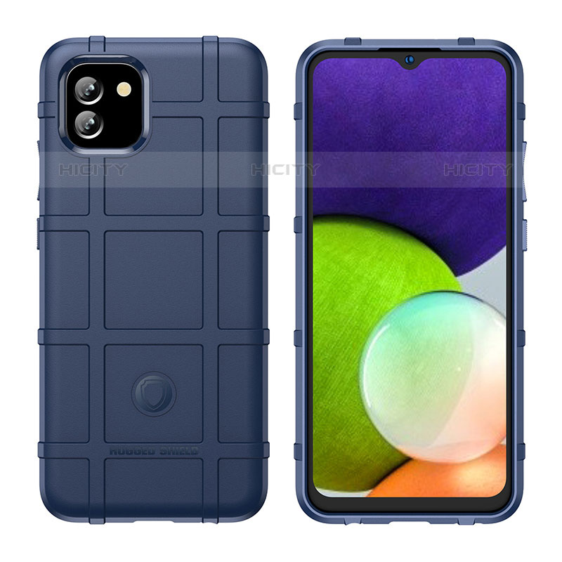 Custodia Silicone Ultra Sottile Morbida 360 Gradi Cover J02S per Samsung Galaxy A03