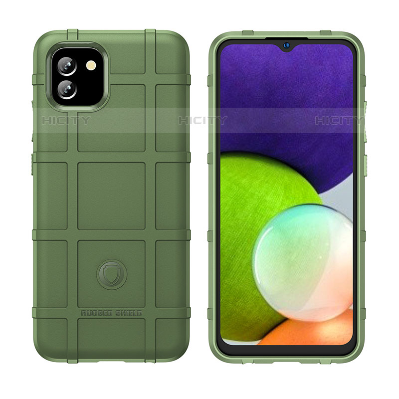 Custodia Silicone Ultra Sottile Morbida 360 Gradi Cover J02S per Samsung Galaxy A03