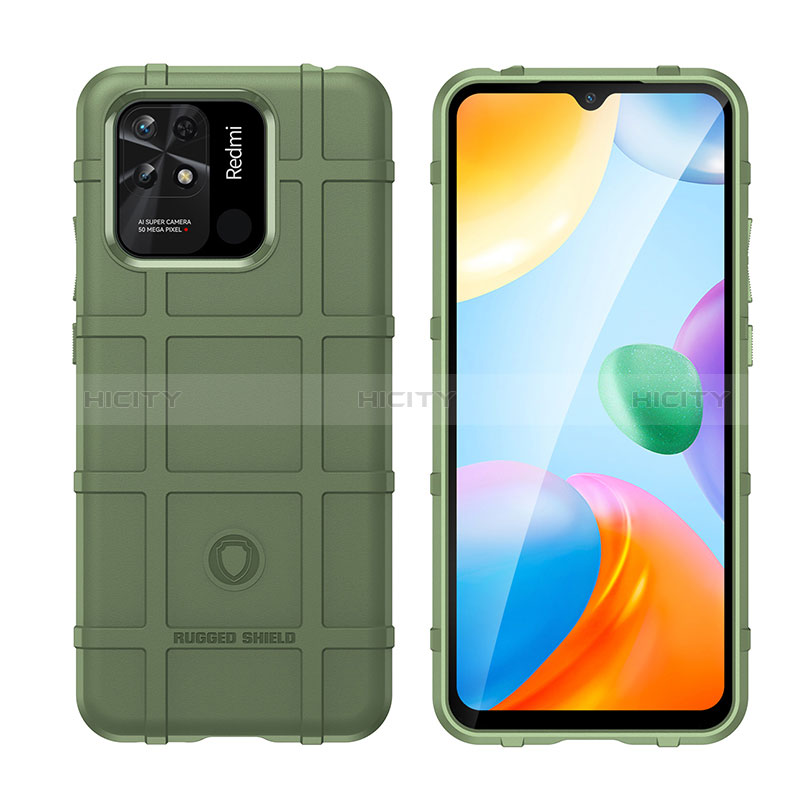 Custodia Silicone Ultra Sottile Morbida 360 Gradi Cover J02S per Xiaomi Poco C40 Verde