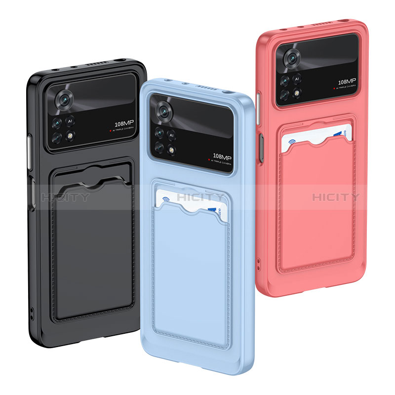 Custodia Silicone Ultra Sottile Morbida 360 Gradi Cover J02S per Xiaomi Poco X4 Pro 5G