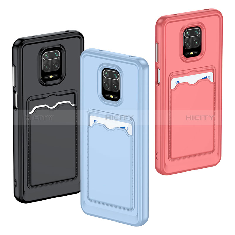 Custodia Silicone Ultra Sottile Morbida 360 Gradi Cover J02S per Xiaomi Redmi Note 9 Pro