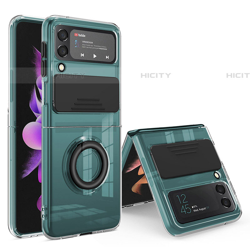 Custodia Silicone Ultra Sottile Morbida 360 Gradi Cover MJ1 per Samsung Galaxy Z Flip4 5G
