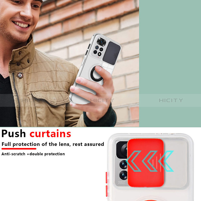 Custodia Silicone Ultra Sottile Morbida 360 Gradi Cover MJ1 per Xiaomi Redmi Note 11 Pro 4G